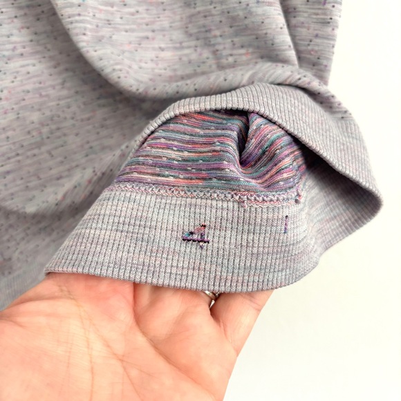 Lululemon Swiftly Relaxed Short Sleeve Shirt Purple Dapple Dot Women’s Size 4 - Picture 5 of 8